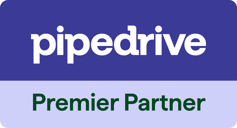 Pipedrive Premier Partner badge for Growth Geyser