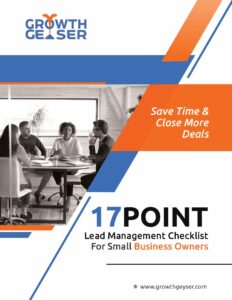 Cover image of 17 Point Lead Management Checklist